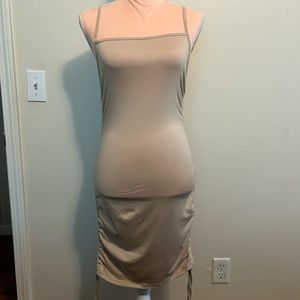Tan Dress